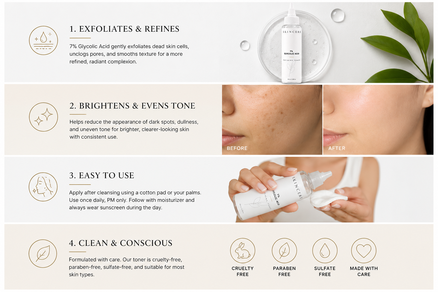 7% Glycolic Acid Toner